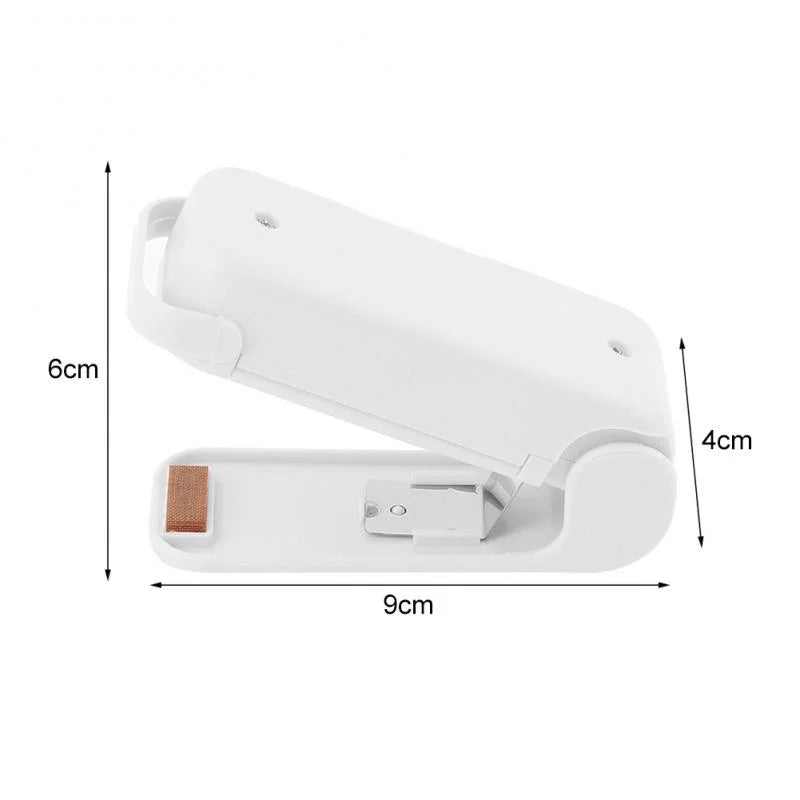 Mini Heat Bag Sealer Machine – Portable Handheld Thermal Plastic Food & Snack Bag Sealer