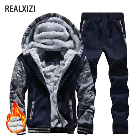 REALXIZI Men's Winter Jacket or Pants, Choose One