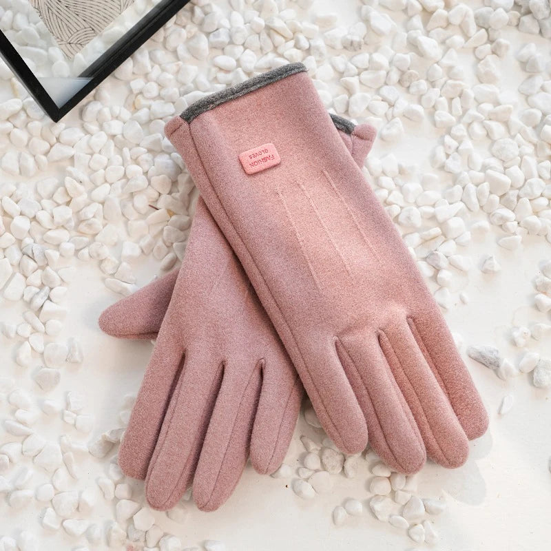 Women's Soft-Lined Windproof Touchscreen Gloves