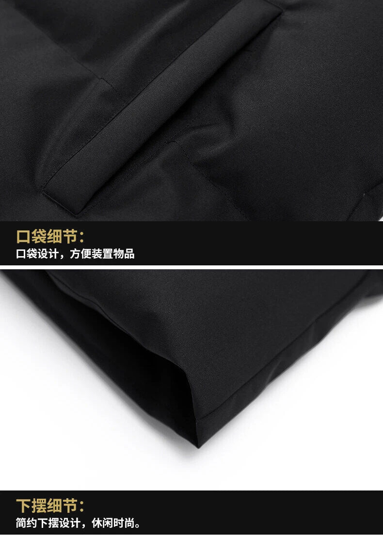 Women Men Winter Puffer Jacket, Solid Color Zip Up Stand Collar Warm Coat, Loose Casual Long Sleeve Outerwear For Daily