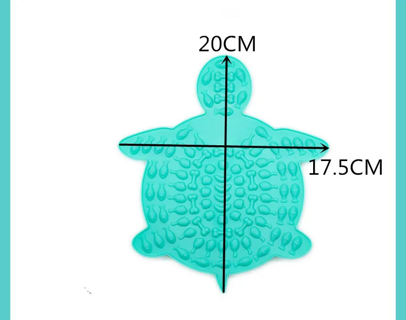 Lick Mat for Cats & Small Dogs – Suction-Cup Slow Feeder