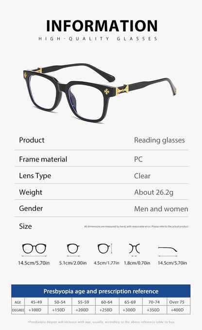 Blue Light Glasses – Square Computer Glasses for Men & Women