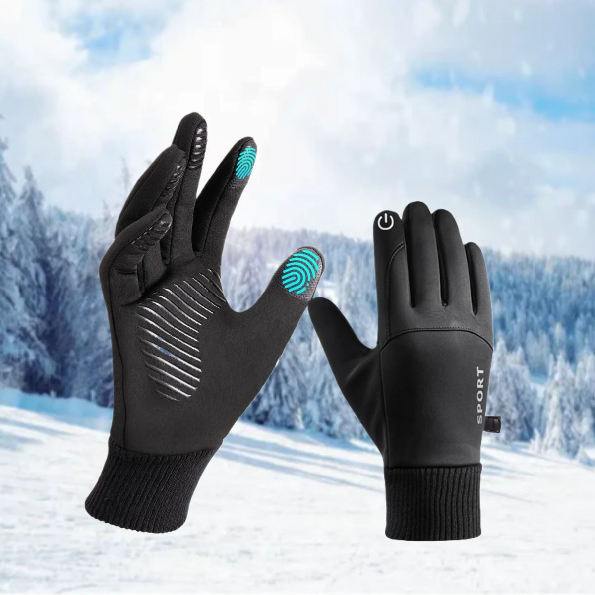 Touchscreen Winter Gloves – Water-Resistant Thermal Gloves for Men & Women