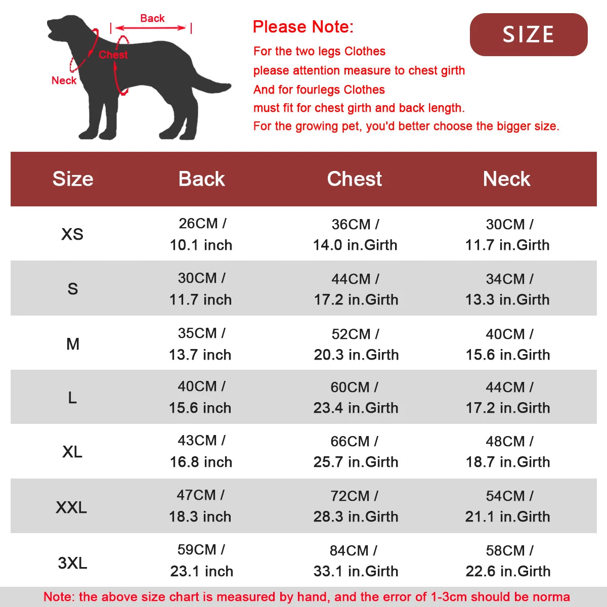 Warm Cotton-Padded Winter Dog Coat – Pet Jacket for Small to Large Dogs