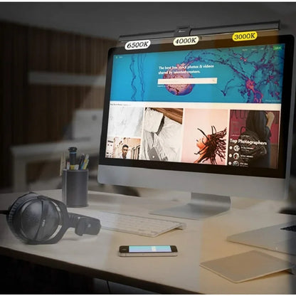 Monitor-Lightbar – USB-LED-Bildschirmleuchte mit stufenloser Dimmung