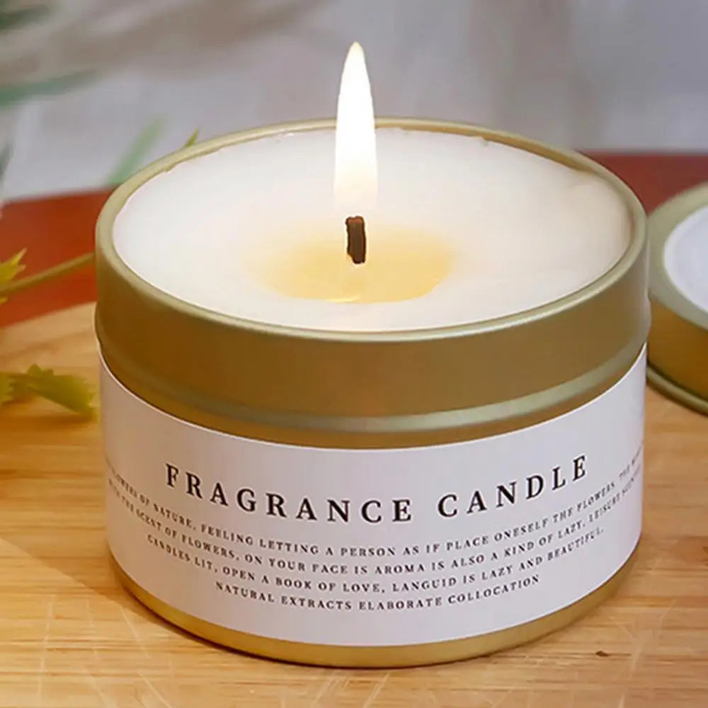 Scented Candles Home Fragrance Soy Wax Aromatherapy Odor Eliminator Emergency Light Camping Hiking Gift Birthday Decorations