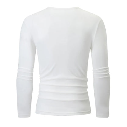 Men's Thermal Base Layer Top – Warm Long-Sleeve Undershirt