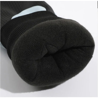 Guanti da sci a 5 dita per bambini con chiusura a strappo – Età 6–12