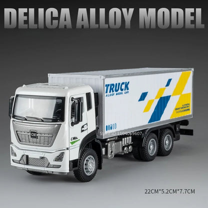 1:32 Die-Cast Produce Transport Truck – Fruit & Veggie Container Toy