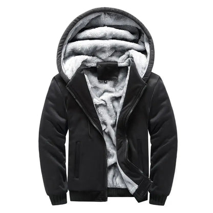 WHWR Giacca con cappuccio e zip mimetica da uomo