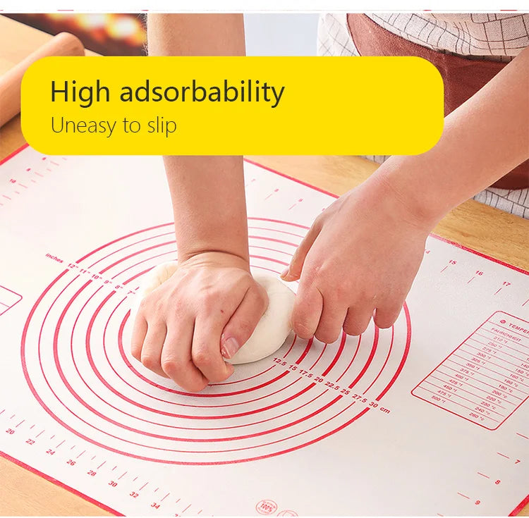 Silicone Baking & Pastry Mat – Non-Stick Dough Rolling Mat