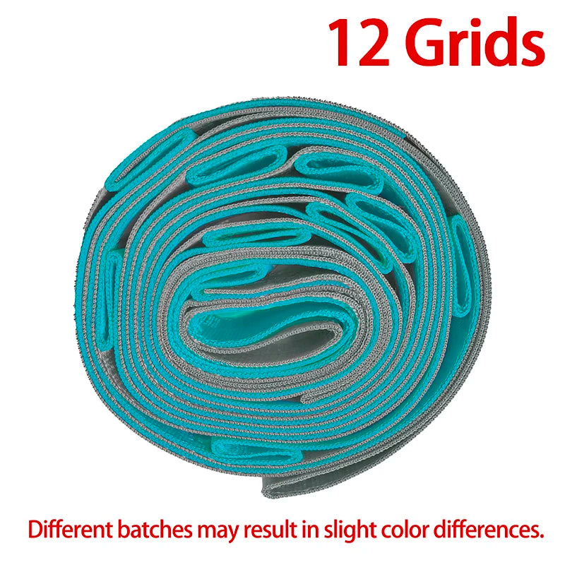 Yoga Stretch Bands – Non-Elastic Resistance Bands for Stretching, Pilates & Dance