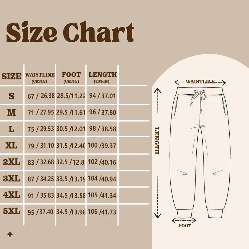 Men's Retro 80s & 90s Print Jogger Pants