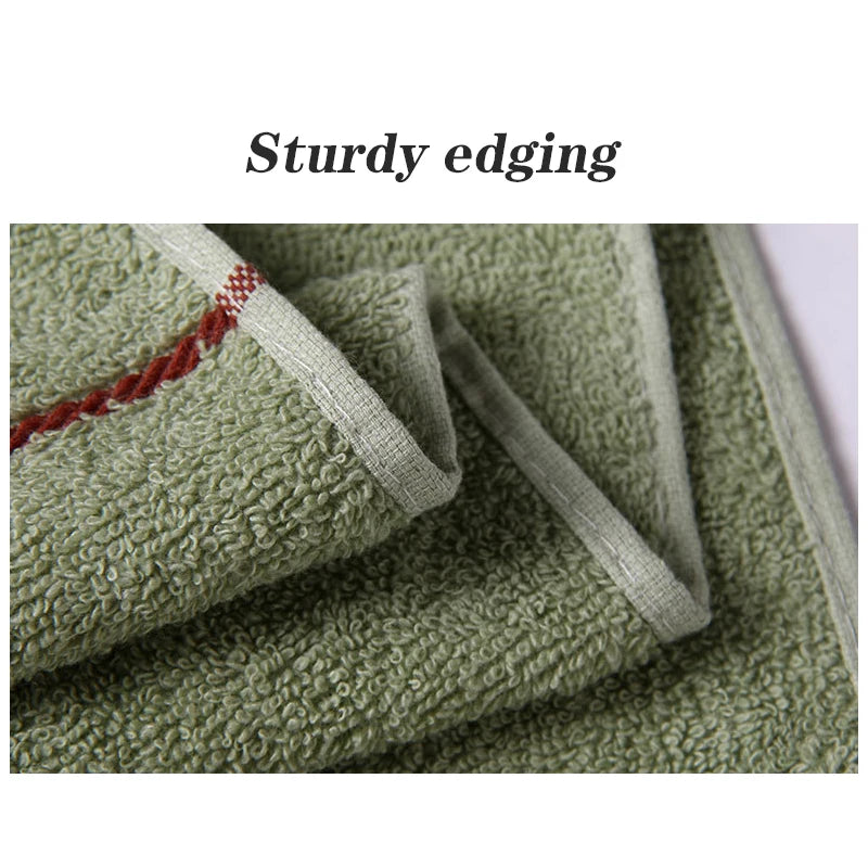 Striped Cotton Hand Towel – Thick 35 × 75 cm Bathroom Towel