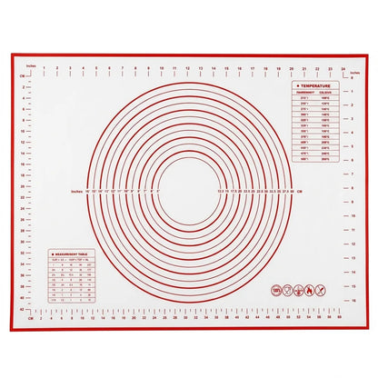 Silicone Baking & Pastry Mat – Non-Stick Dough Rolling Mat