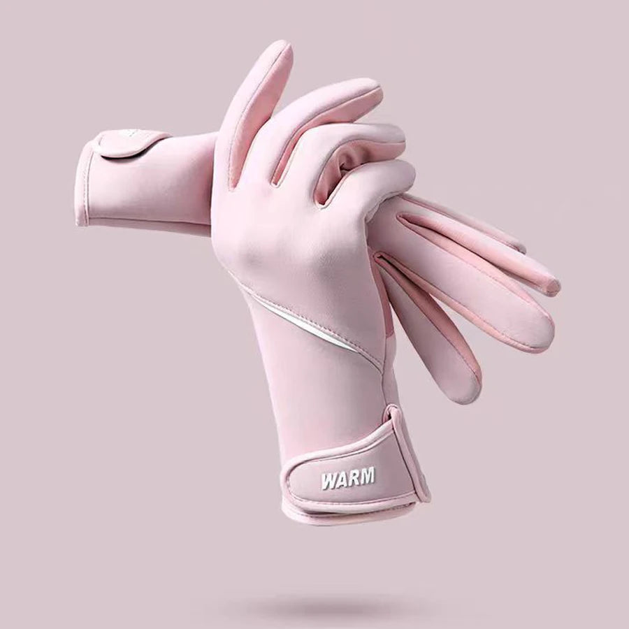 Women's Fleece-Lined Thermal Touchscreen Gloves