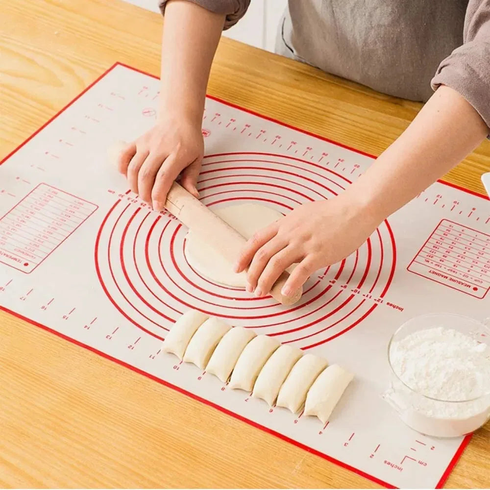 Silicone Baking & Pastry Mat – Non-Stick Dough Rolling Mat