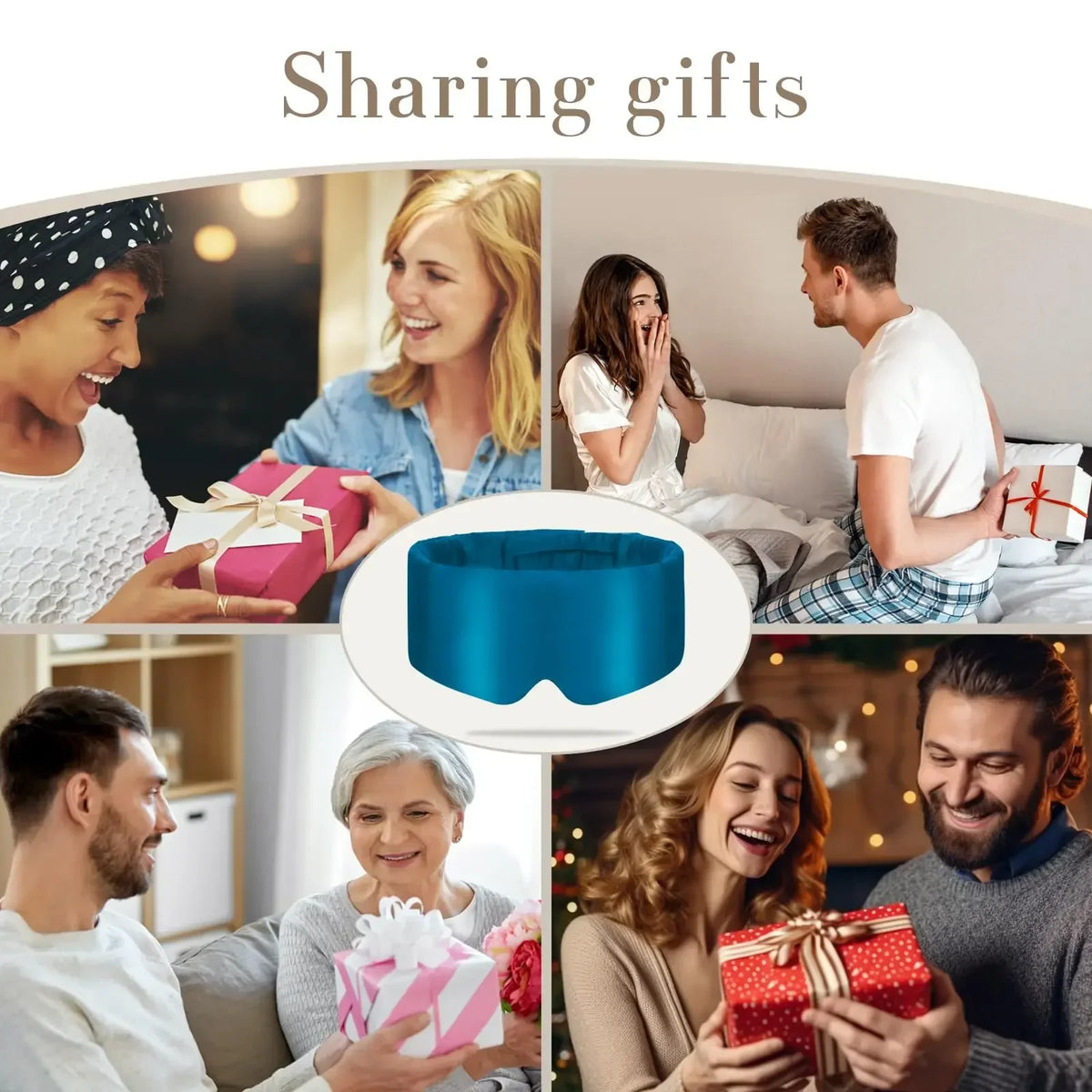 Silk-Touch Sleep Mask – Padded Light-Blocking Eye Mask