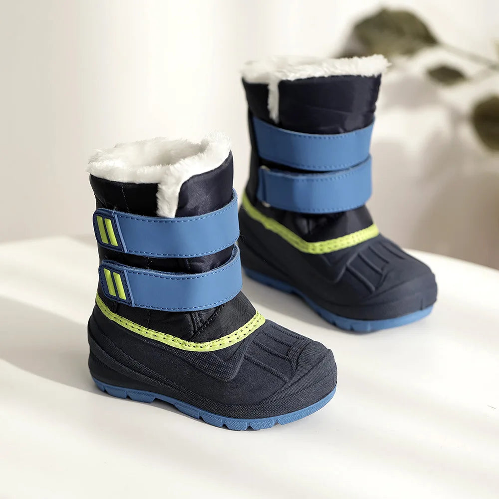 Toddler Animal Snow Boots – Plush-Lined Non-Slip Winter Boots