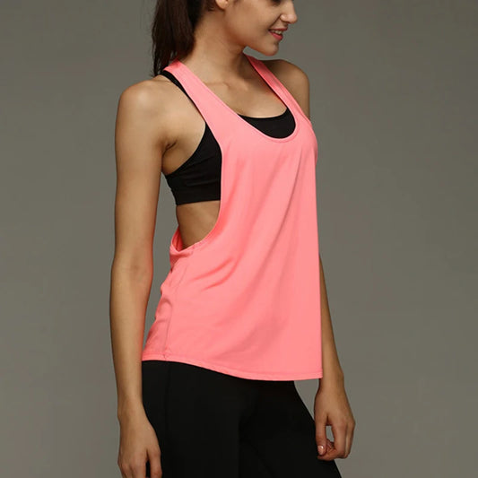Women's Quick-Dry Racerback Workout Tank Top