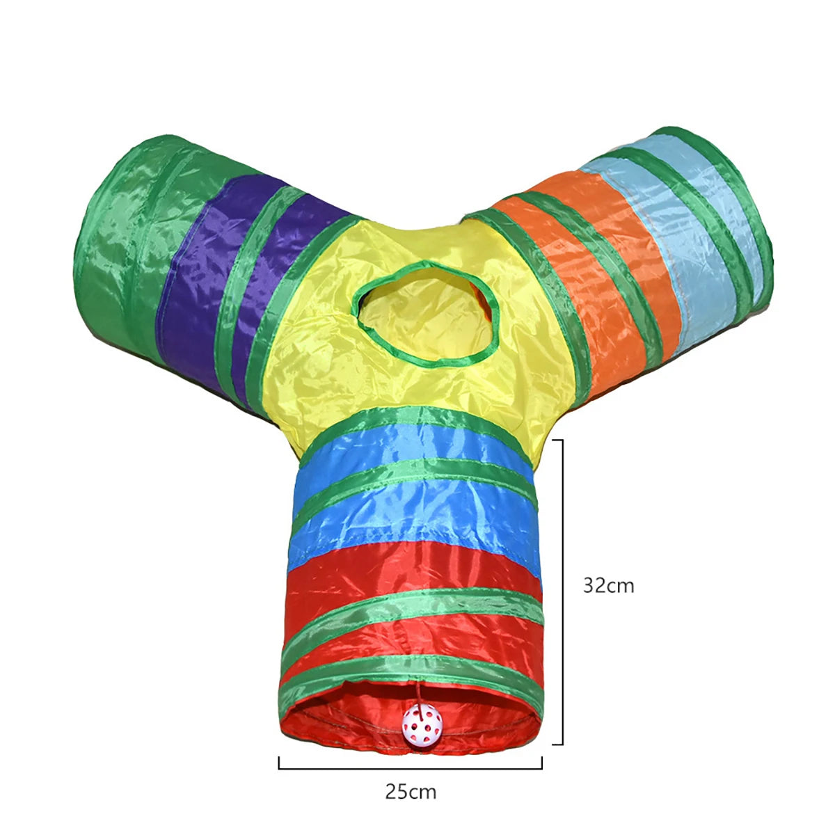 Collapsible Cat Tunnel – Crinkle Play Tube for Cats & Kittens