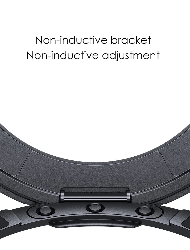 Magnetic iPhone Case with 360° Rotating Ring Stand