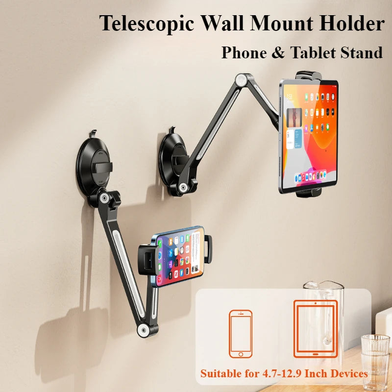 360° Car Suction-Cup Phone & Tablet Holder