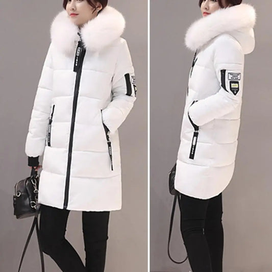 Women's Hooded Long Padded Winter Coat