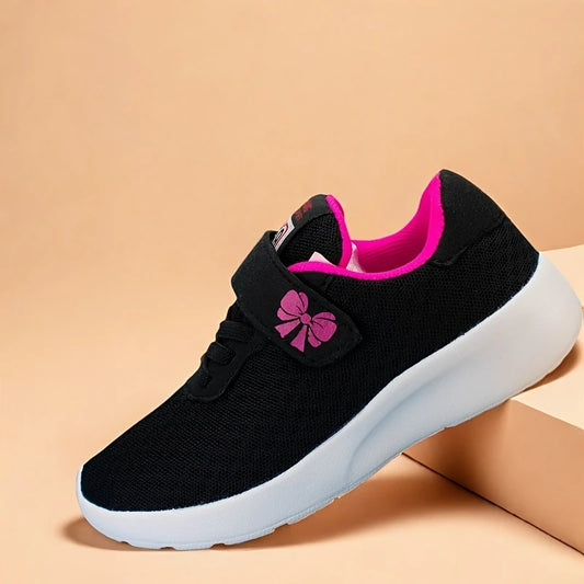 Girls' Hook-and-Loop Sneakers