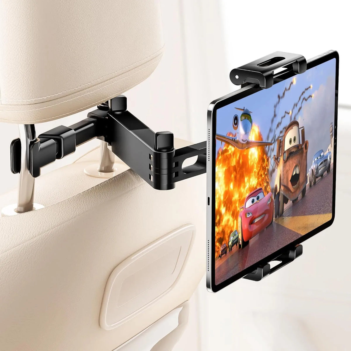 Long-Arm Car Headrest Phone & Tablet Holder