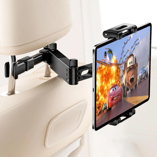 Long-Arm Car Headrest Phone & Tablet Holder