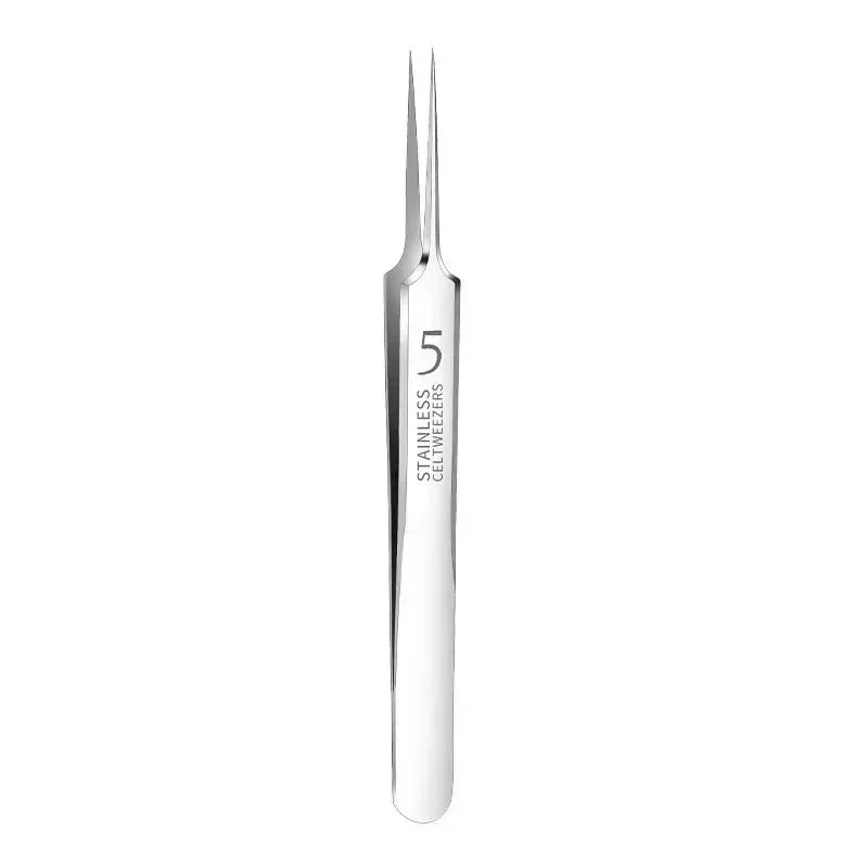 1Pc Extra Fine No. 5 Cellular Acne Blackhead Tweezers - Facial Beauty Remove Acne Needle Tools for Skin Care Tool