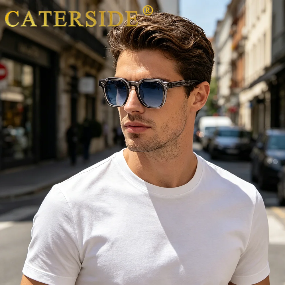 Caterside Fashion Sunglasses – Square Frame UV400 for Men & Women | Travel, Party & Festival