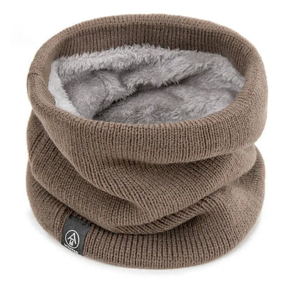 Fleecegefütterter Winter-Schlauchschal – Winddichter Unisex-Halswärmer