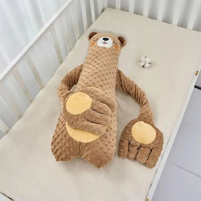 Oreiller apaisant électrique pour bébé avec télécommande | Poupée d'aide au sommeil pour nouveau-né