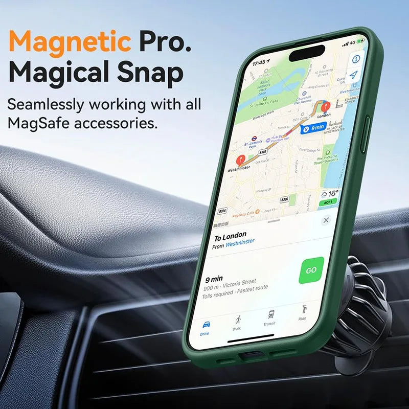 Frosted Magnetic iPhone Case