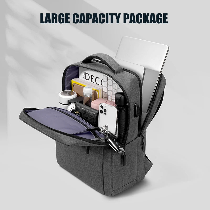 Anti-Theft Laptop Backpack - Travel Daypack & School Rucksack for Men and Women
