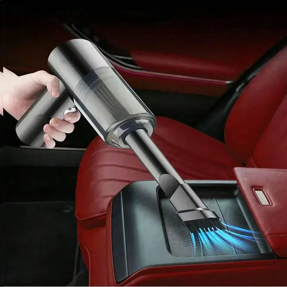 Cordless Handheld Vacuum – Rechargeable Mini Car & Home Vacuum with Washable HEPA Filter